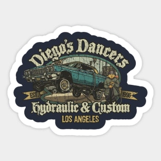 Diego's Dancers Hydraulic & Custom 1996 Sticker